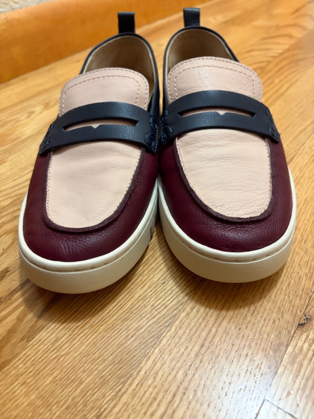 Vionic Uptown Loafers Cherry Jubilee Multi Leather 8.5 - Picture 4 of 8